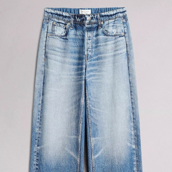Rag and Bone Miramar Terry Wide-Leg Pant (cotton terry)